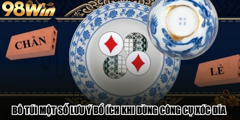 Tool Hack Xóc Đĩa - Công Cụ Hỗ Trợ Kiếm Tiền Cực Chuẩn 4 Bỏ túi một số lưu ý bổ ích khi dùng công cụ xóc đĩa